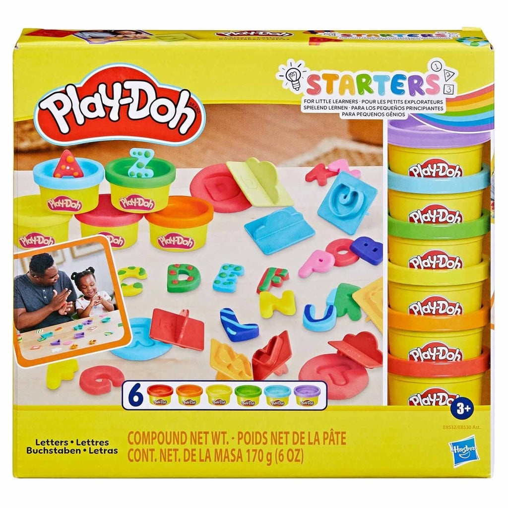 Plasticina Aprendizagem Letras Play - Doh Hasbro E8532/E8530 - Toys - Hasbro