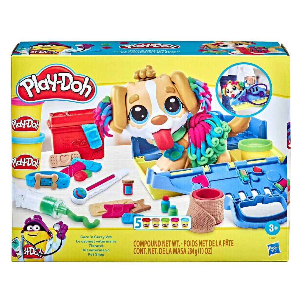 Plasticina Clínica Veterinária Play - Doh Hasbro F3639 - Toys - Hasbro