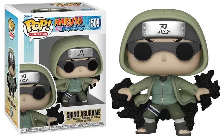 POP! Animation Naruto Vinyl Figure Shino Aburame 9 cm - Colecionáveis - Funko