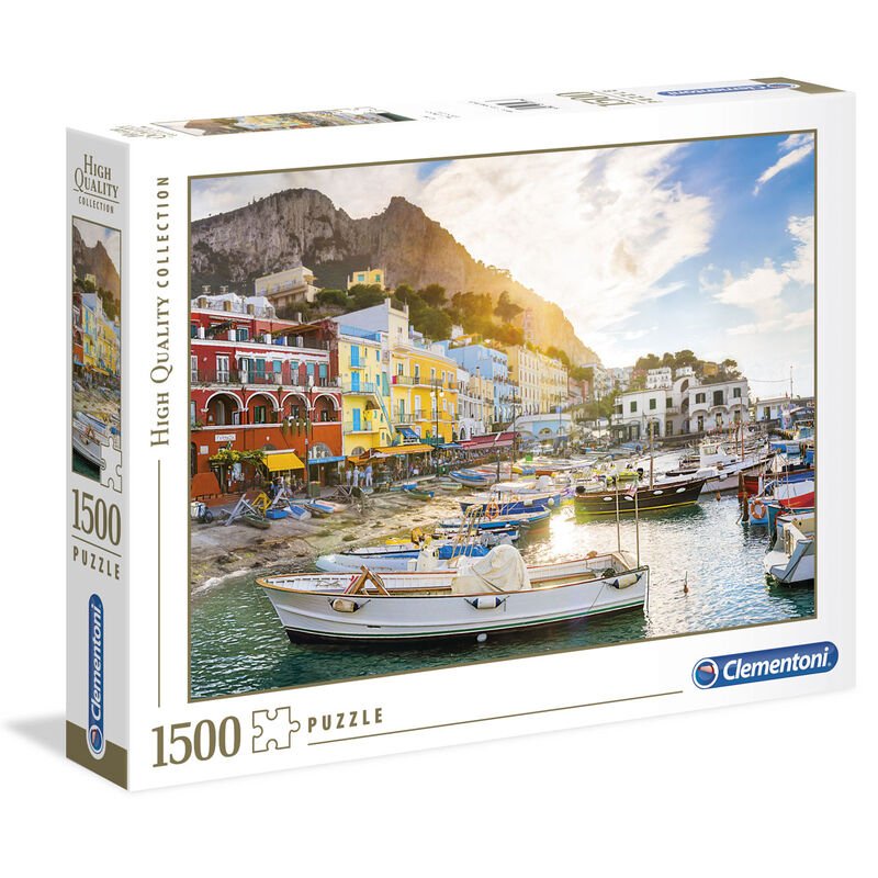 Puzzle Capri Course to the Treasure 1500 Peças - Jogos e Puzzles - Clementoni