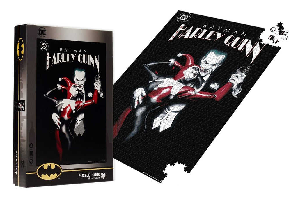 Puzzle Joker e Harley Quinn DC Comics 1000 Peças - Jogos e Puzzles - SD Toys