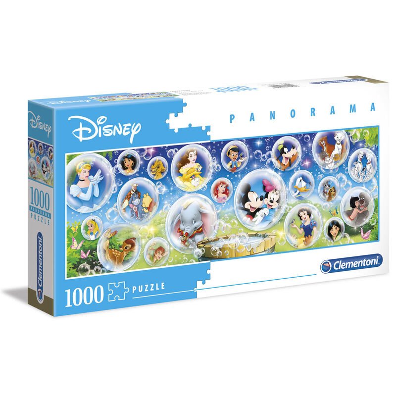 Puzzle Panorama Disney Classic Bubbles 1000 Peças - Jogos e Puzzles - Clementoni