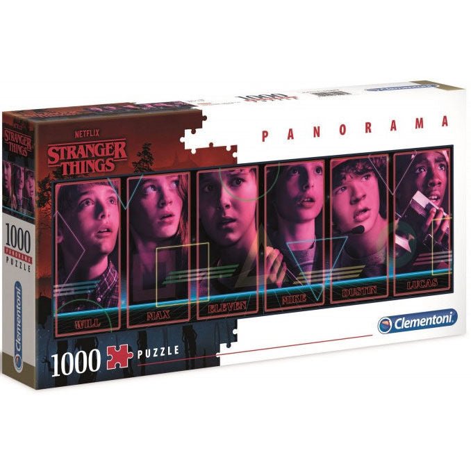 Puzzle Panorama Stranger Things 1000 Peças - Jogos e Puzzles - Clementoni