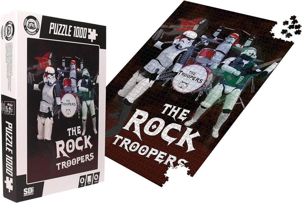Puzzle Star Wars Original Stormtrooper 1000 Peças - The Rock Troopers - Jogos e Puzzles - SD Toys