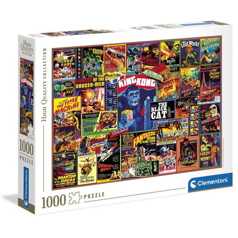 Puzzle Thriller Classics 1000 Peças - Jogos e Puzzles - Clementoni