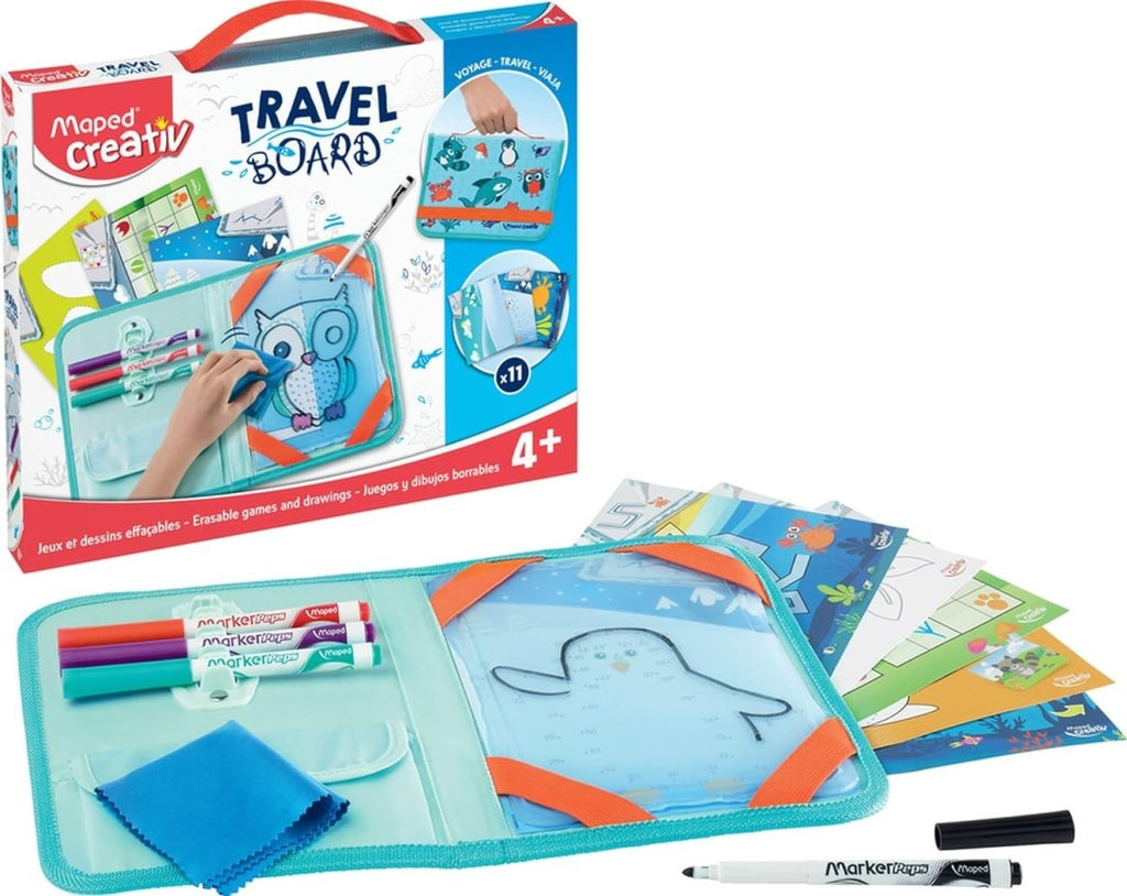Quadro Branco Maped Creativ C/acessórios Animais 969310 - Toys - MAPED