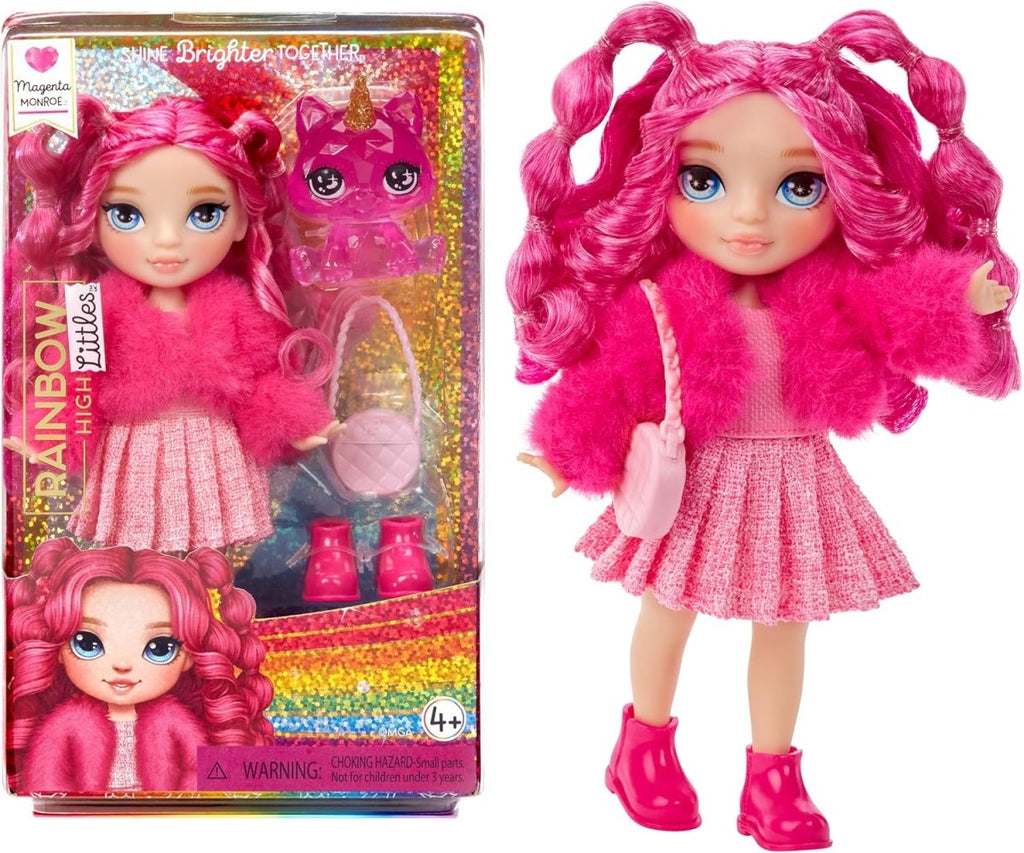 Rainbow High Littles - Magenta Monroe com Gatinho Mágico - Toys - MGA