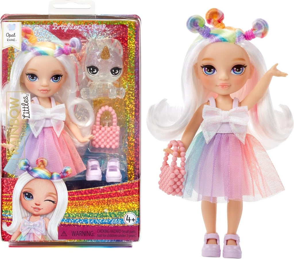 Rainbow High Littles - Opal Raine com Animal de Estimação Unicórnio Mágico - Toys - MGA
