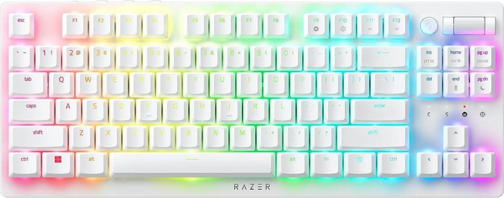 Razer DeathStalker V2 Pro RGB TKL Wireless Optical Switch (Red) US Branco - TEK - Informática - Razer
