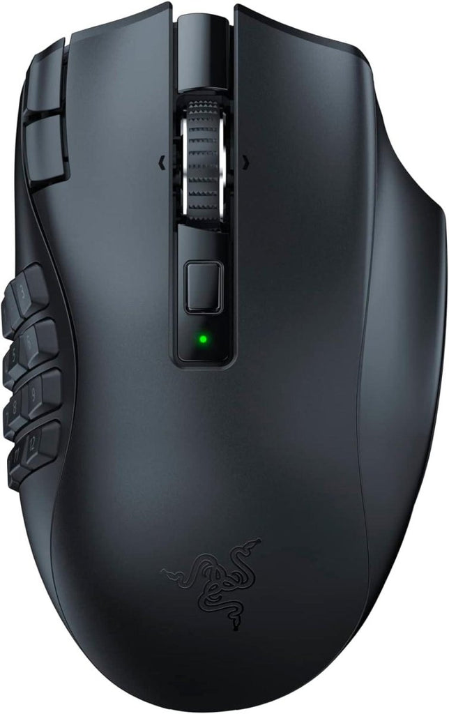 Razer Naga V2 Hipervelocidade MMO Gaming Wireless/Bluetooth 30000DPI Preto - TEK - Informática - Razer