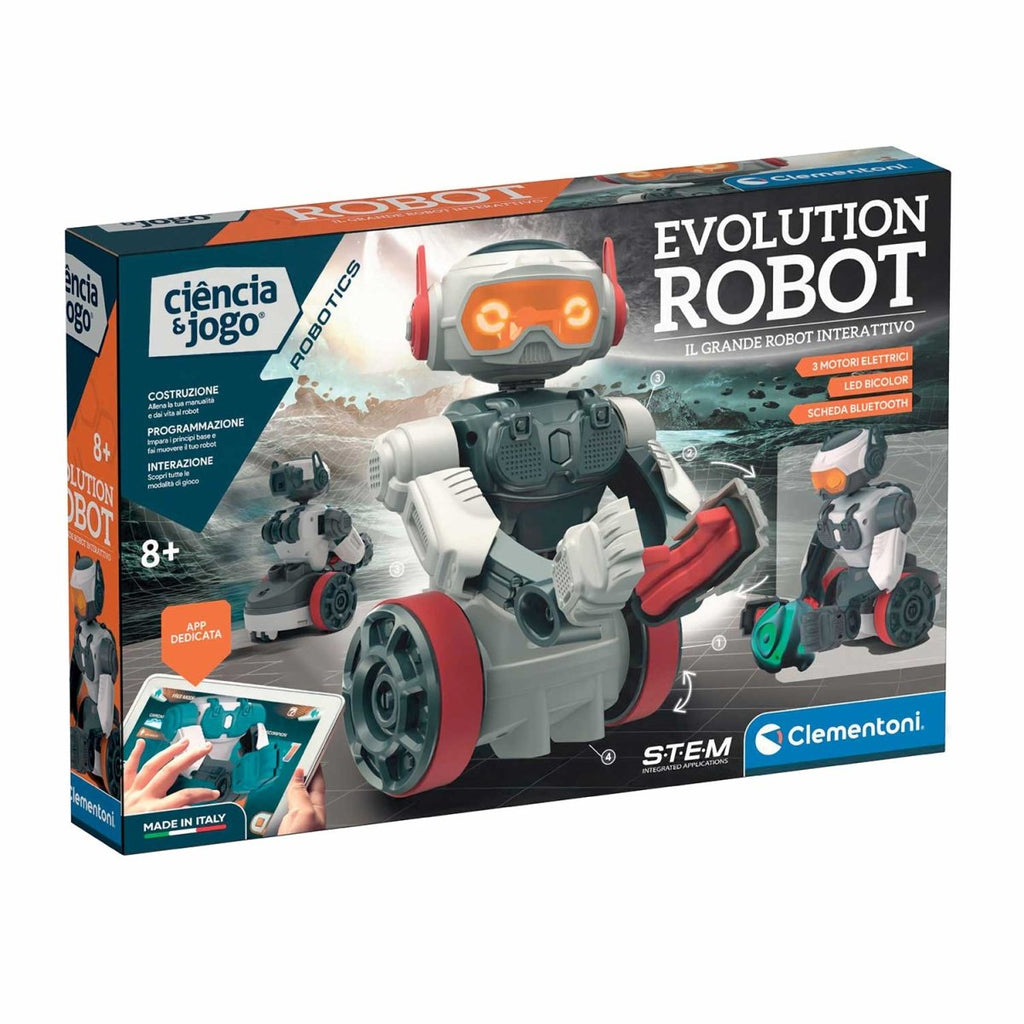 Robot Interativo Evolution 2.0 Clementoni Ciência & Jogo 67793 - Toys - Clementoni