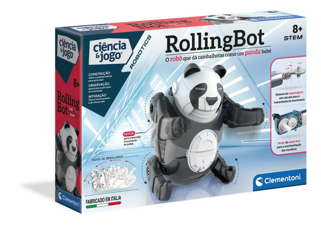 Robot Interativo Rollingbot Clementoni Ciência & Jogo 67292 - Toys - Clementoni