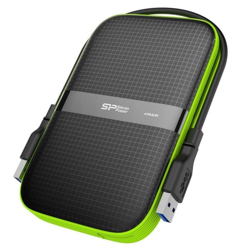 SP HD A60 4TB 2.5" USB Armor AntiChoque + Prova d'Agua Preto - TEK - Informática - SP