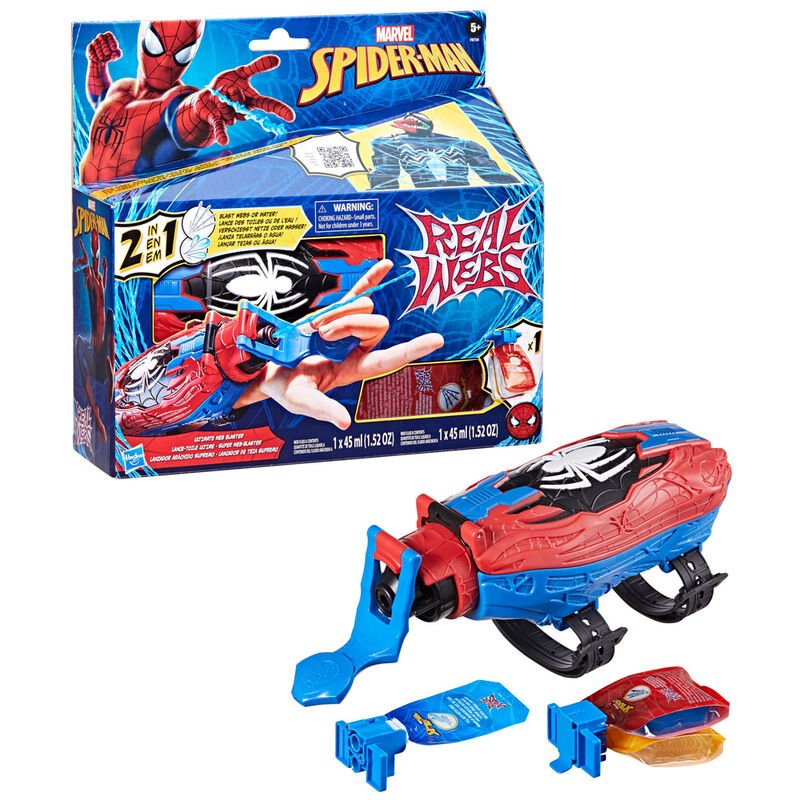 Spider - Man Real Webs Lançador de Teia Supremo Marvel Hasbro - Toys - Hasbro