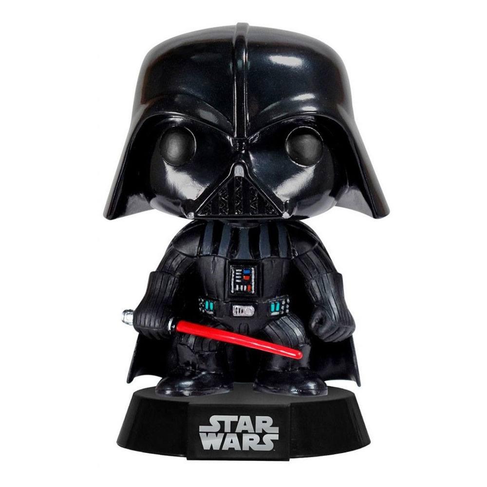Star Wars POP! Vinyl Bobble - Head Darth Vader 9 cm - Colecionáveis - Funko