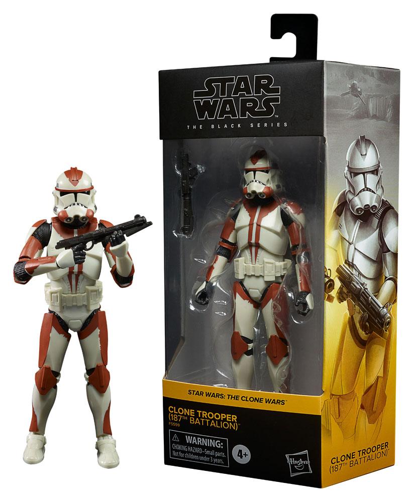 Star Wars: The Clone Wars Black Series Action Figure Clone Trooper (187th Battalion) 15 cm - Toys - Hasbro