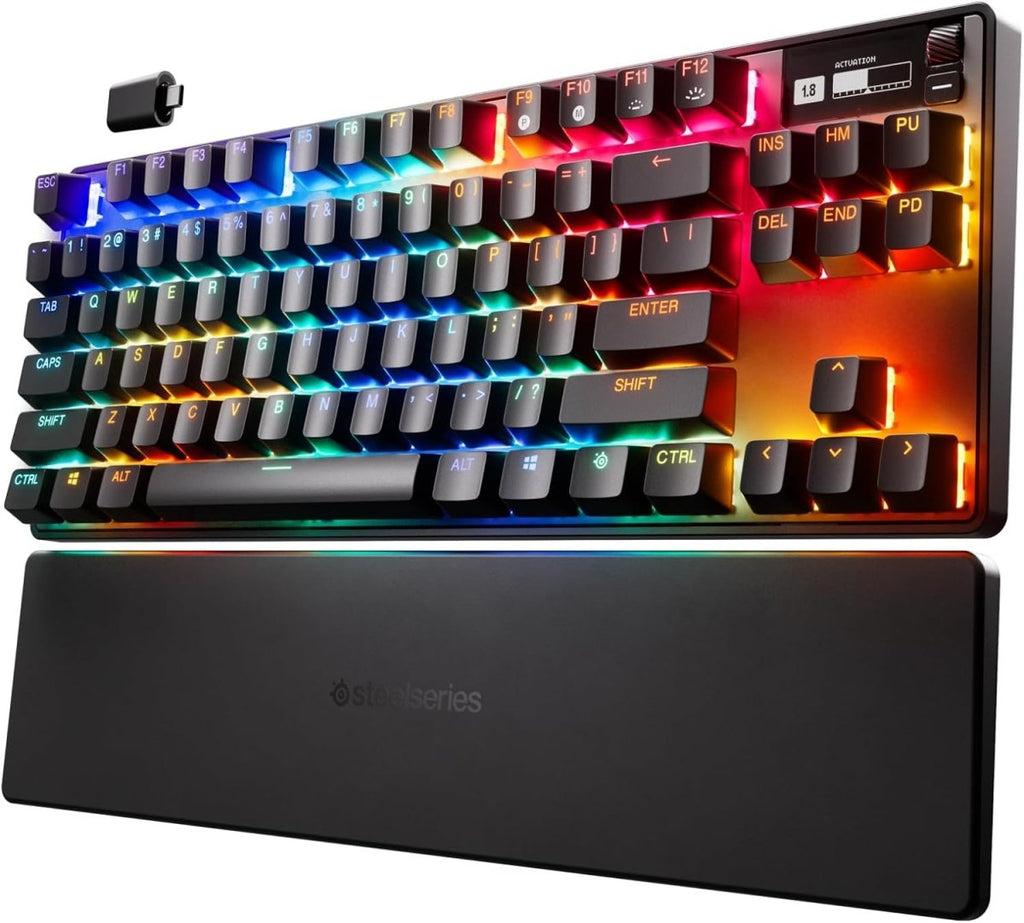 SteelSeries Apex Pro TKL Wireless - Teclado Gaming HyperMagnetic Sem Fios - TEK - Informática - Steelseries