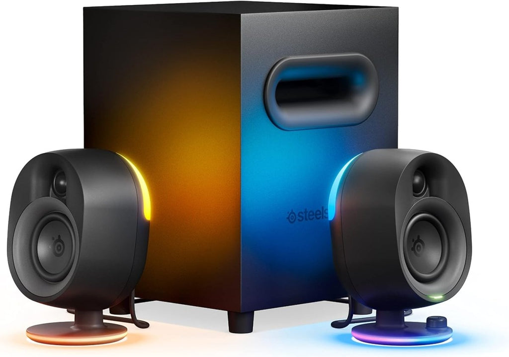 SteelSeries Arena 7 RGB Altifalantes 2.1 Preta - ÁUDIO - Steelseries