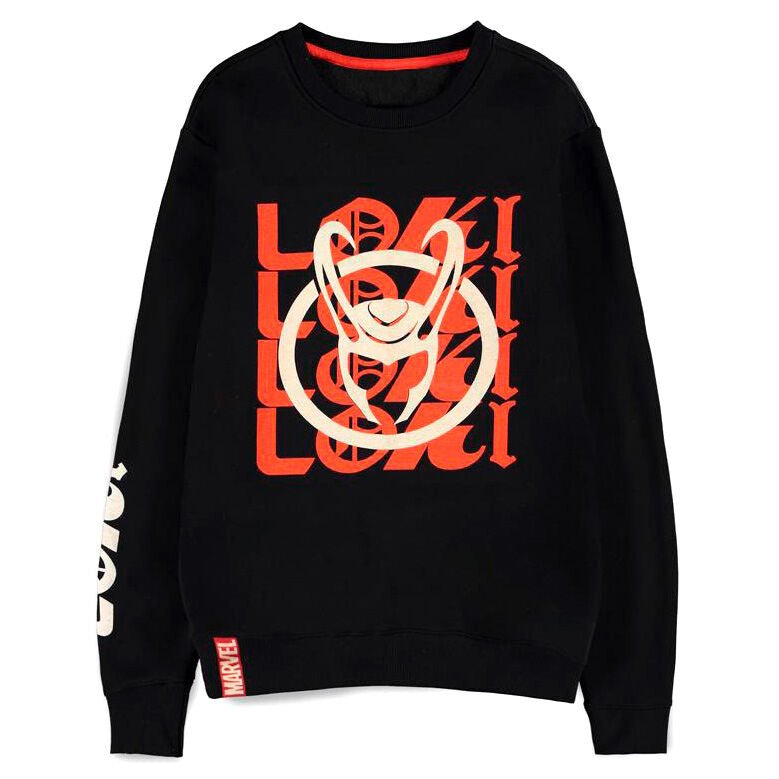 Sweater Marvel Loki Logo Text Crewneck - Roupa e acessórios - Difuzed