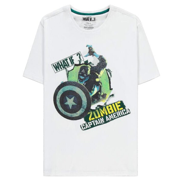 T-shirt Marvel What If...? Zombie Captain America - Roupa e acessórios - Difuzed