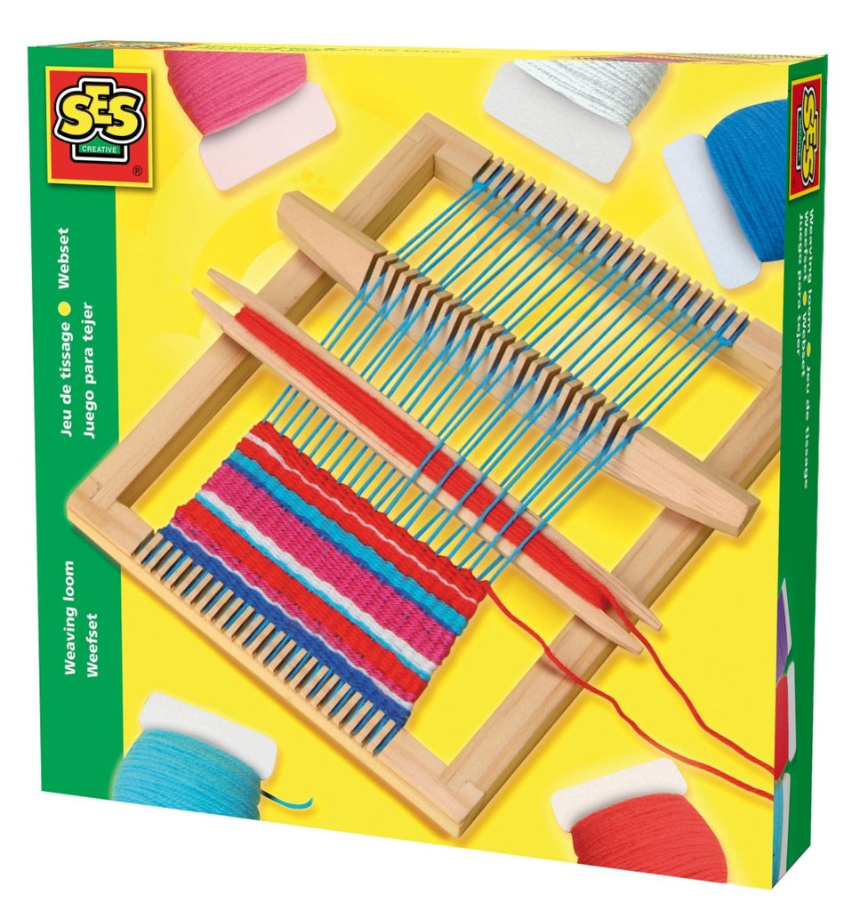 Tear SES Hobby 876 - Meu 1º Kit de Tecelagem - Jogos e Puzzles - SES