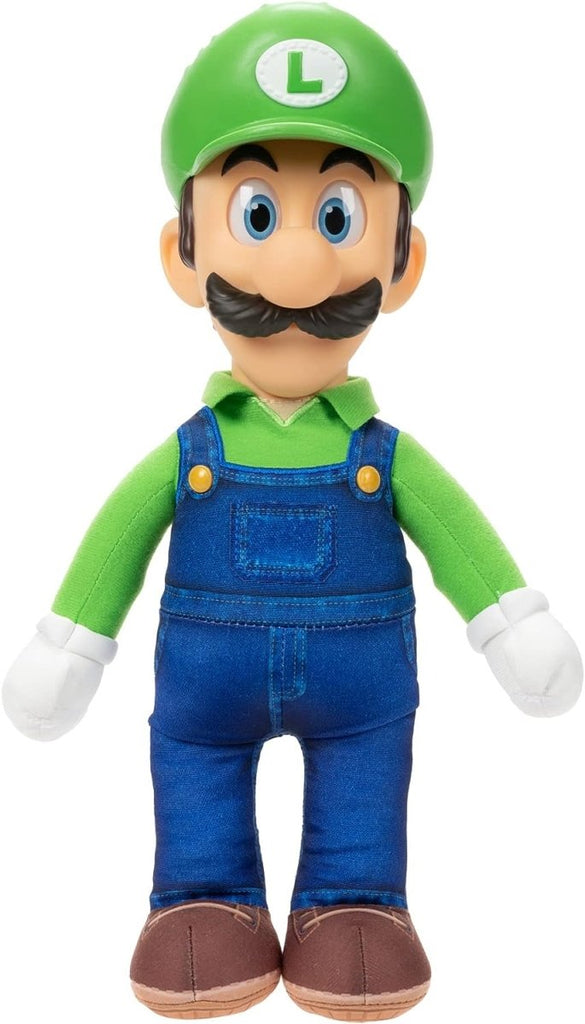 The Super Mario Bros Movie Plush Figure Luigi 30 cm - Toys - Jakks Pacific