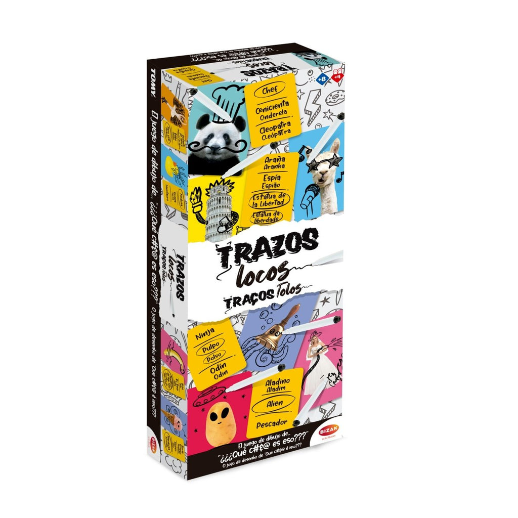 Traços Loucos - Deface Race Creative Toys Versão Portuguesa - Jogos e Puzzles - BIZAK
