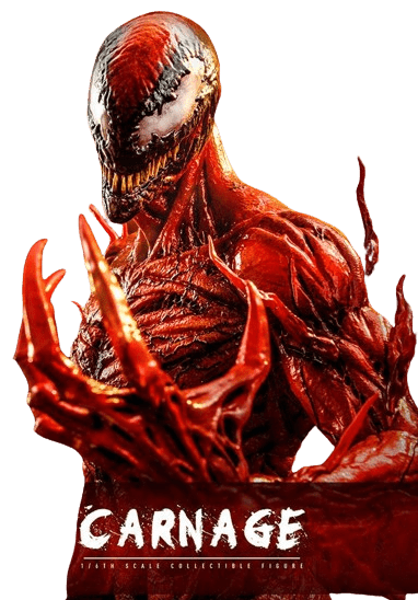 Venom: Let There Be Carnage Movie Masterpiece Series PVC 1/6 Carnage 43 cm - Colecionáveis - Hot Toys