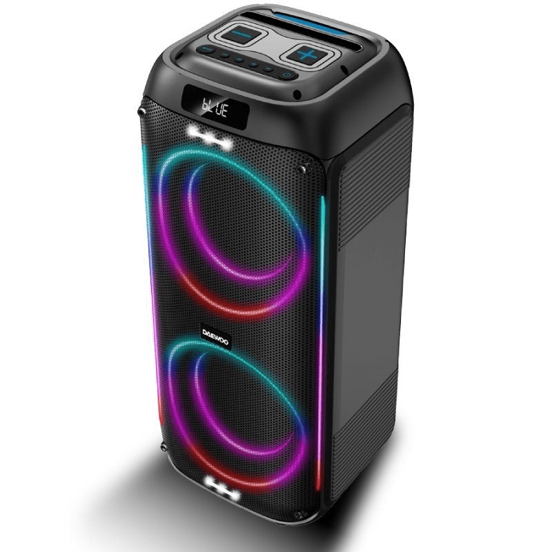 Altifalante Portátil Bluetooth Daewoo Party Speaker DW3010 60W 2.1 LED - TEK - Informática - DAEWOO