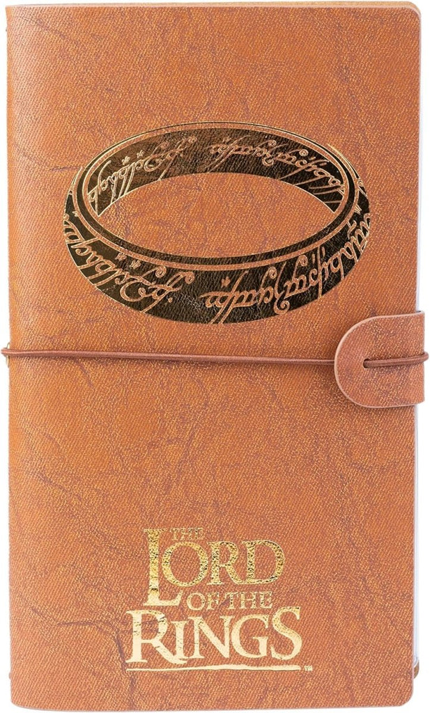 Caderno de Viagem “The Lord of the Rings” — Couro Sintético (19,5 × 11,5 cm) - Papelaria - erik