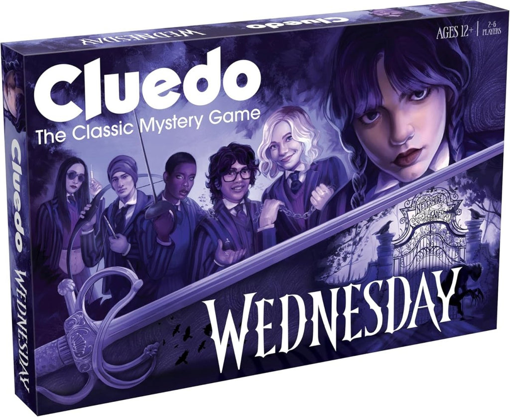CLUEDO — Wednesday (Edição Oficial, Inglês) - Jogos e Puzzles - Winning Moves