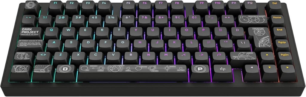 Dark Project ALU81 Terra Nova — Teclado Gaming Sem Fios em Alumínio (ISO DE) - TEK - Informática - Dark Project