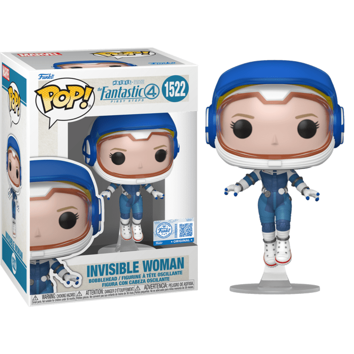 POP! Marvel – Invisible Woman (Fantastic Four: First Steps) Exclusive 9 cm - Colecionáveis - Funko