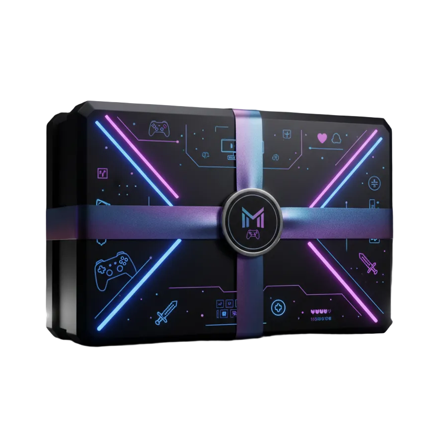 Gaming Mystery Box Essentials | 5–6 Itens Surpresa Premium