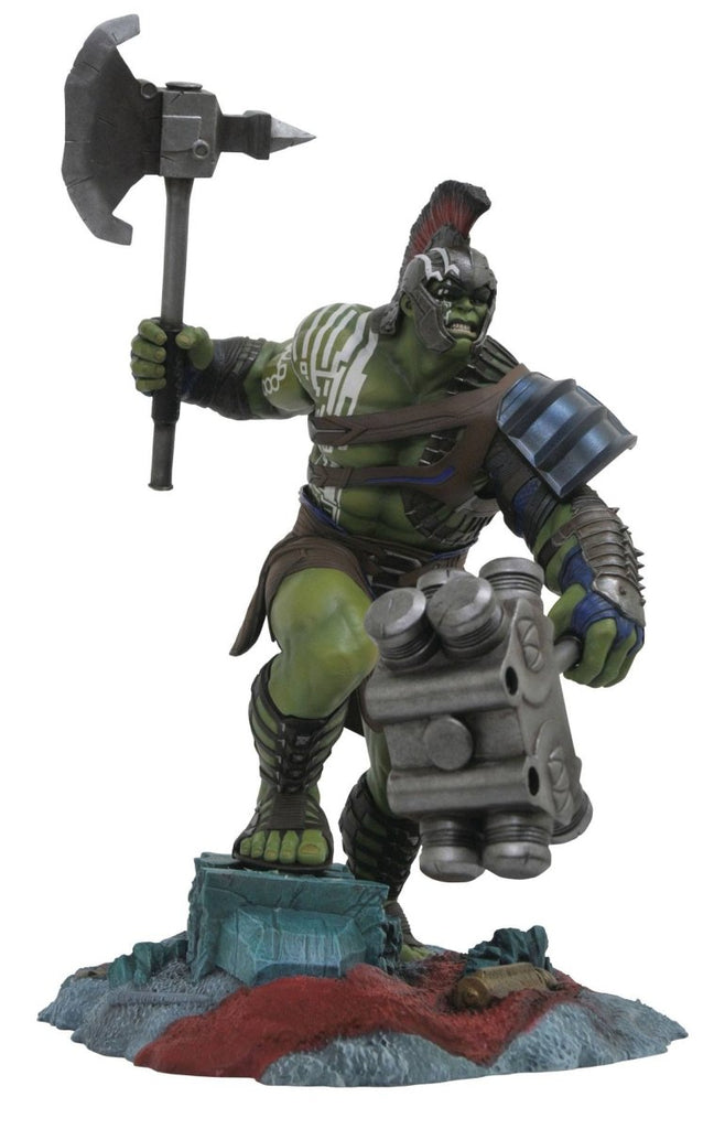 Estátua Marvel Gladiator Hulk Premier Collection (30 cm) - Colecionáveis - Diamond Select