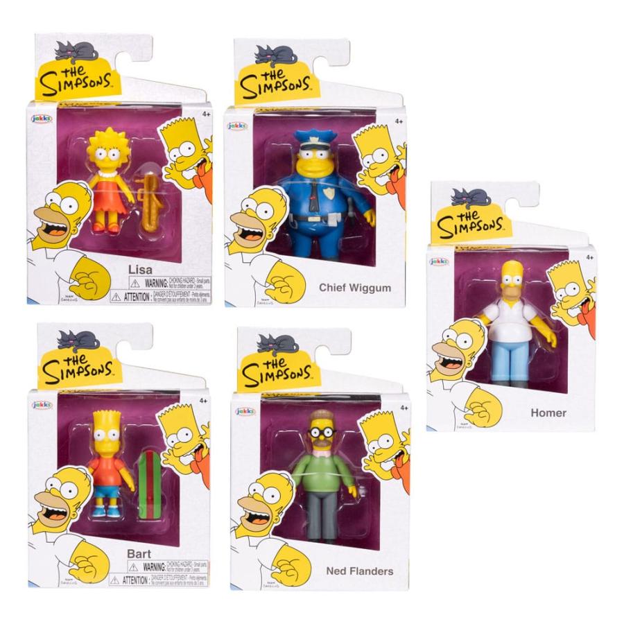 The Simpsons – Figuras Colecionáveis Série 1 (7 cm) | Modelos Sortidos - Toys - Jakks Pacific