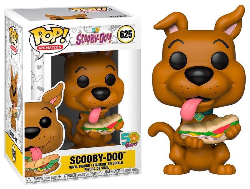 POP! Animation: Scooby - Doo com Sanduíche 9 cm - Colecionáveis - Funko