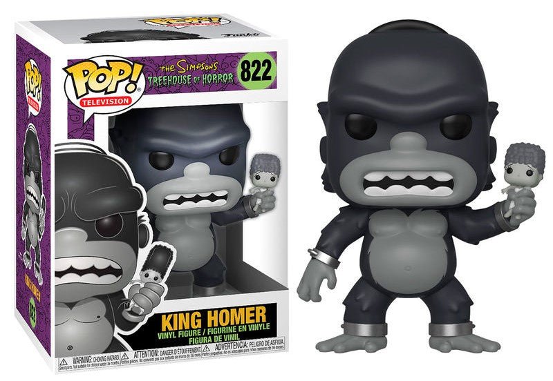 POP! The Simpsons – King Homer 10 cm - Colecionáveis - Funko