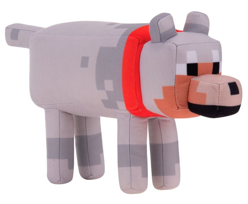 Peluche Lobo Domesticado Minecraft 29cm - Toys - Play by Play
