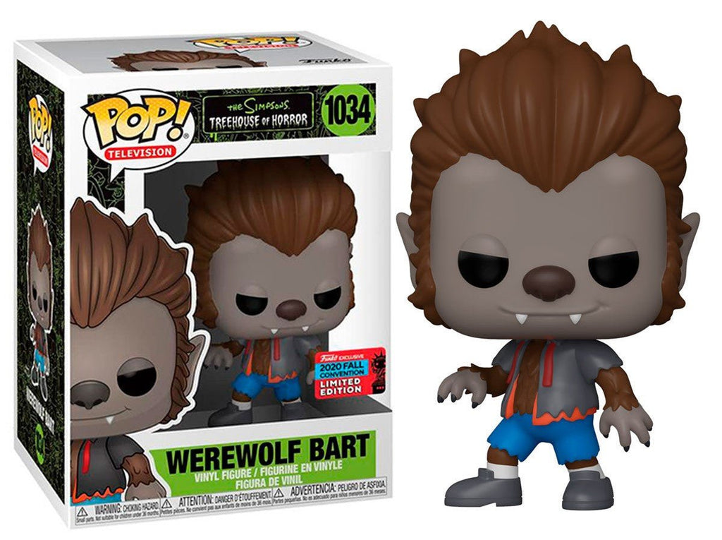 POP! The Simpsons – Werewolf Bart (Edição Exclusiva) 9 cm - Colecionáveis - Funko