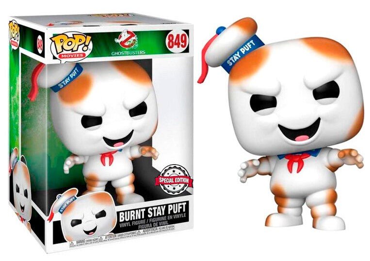 POP! Ghostbusters – Burnt Stay Puft Marshmallow Man 25 cm (Edição Exclusiva) - Colecionáveis - Funko