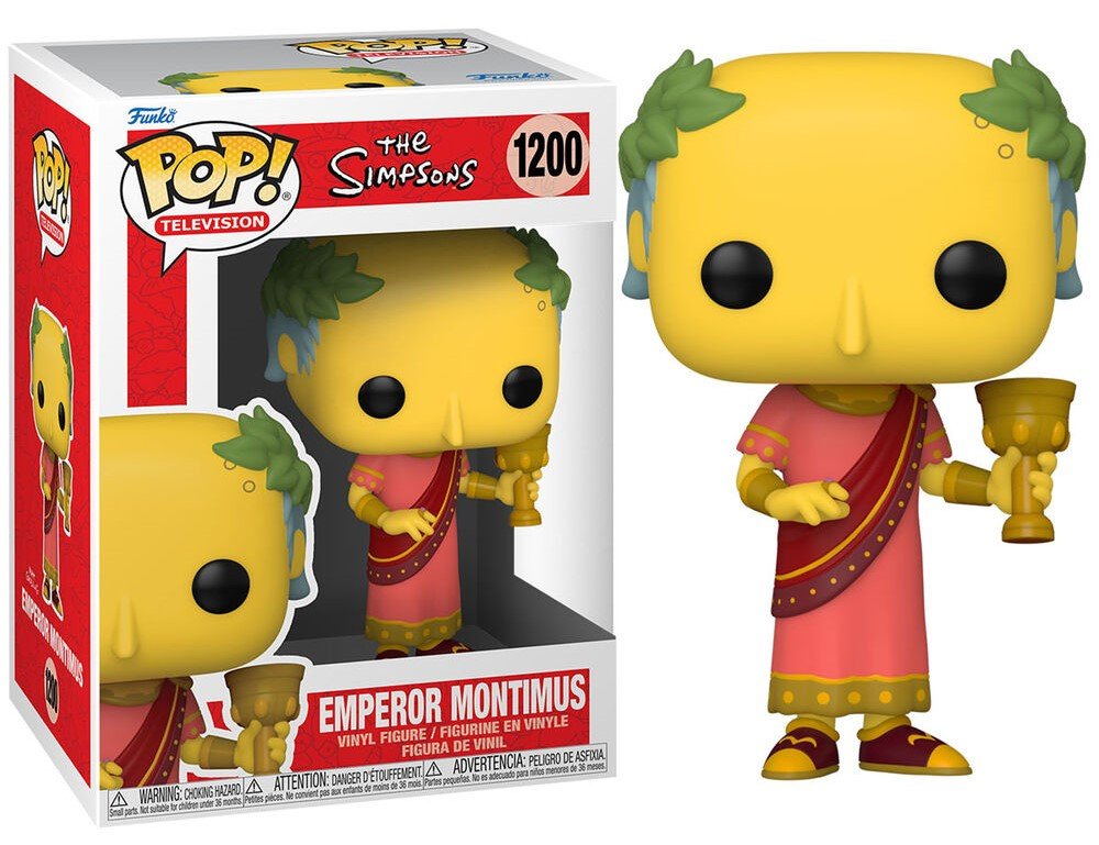 POP! The Simpsons – Emperor Montimus (Mr. Burns) 9 cm - Colecionáveis - Funko