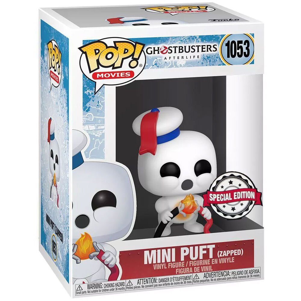 POP! Ghostbusters Afterlife – Mini Puft Zapped (Exclusive) 9 cm - Colecionáveis - Funko