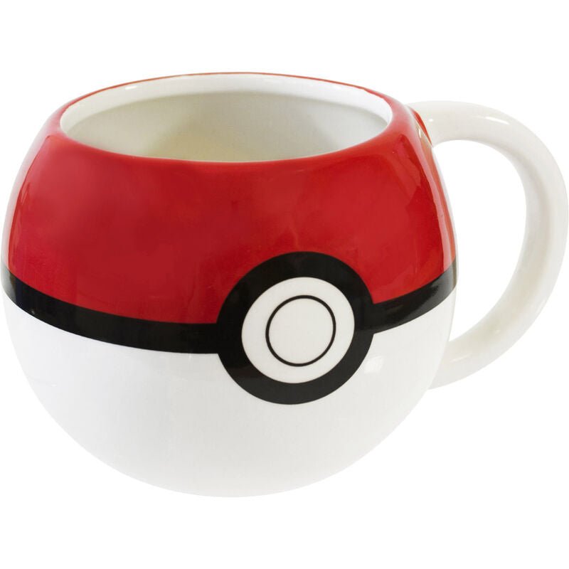 Caneca 3D Poké Ball Pokémon 445ml - Colecionáveis - Kids Licensing