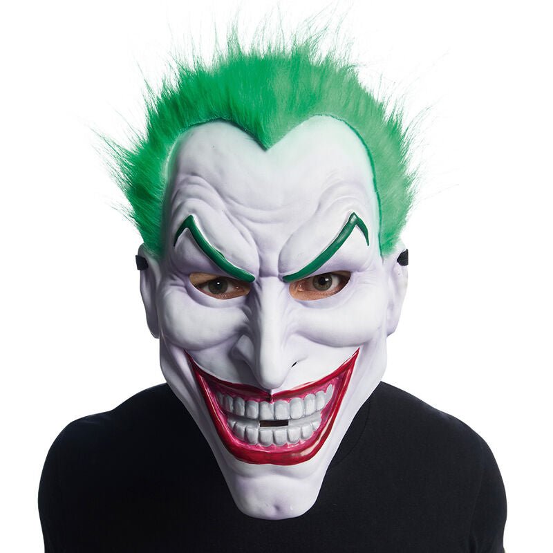 Máscara Joker com Cabelo Realista - Disfarce Adulto DC Comics - Toys - RUBIES