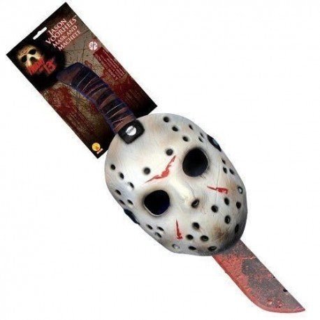 Conjunto Máscara e Machete de Jason Voorhees - Sexta - feira 13 - Toys - RUBIES