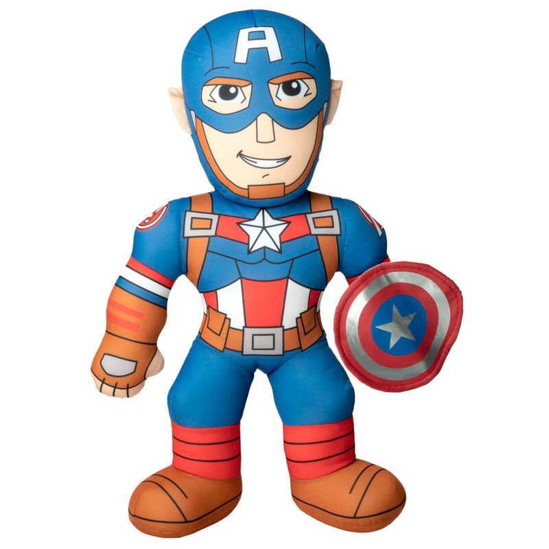Peluche Marvel Avengers - Capitão América 38cm com Som - Toys - MARVEL