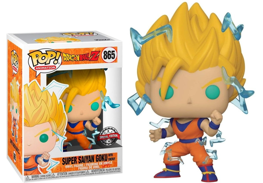 POP! Dragon Ball Z - Super Saiyan Goku Exclusive 9cm - Colecionáveis - Funko