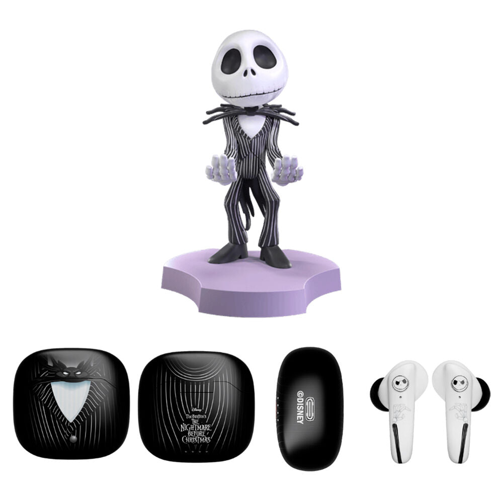 Auriculares Bluetooth Disney The Nightmare Before Christmas Jack com Suporte Mini Cable Guy - TEK - Informática - EXQUISITE GAMING