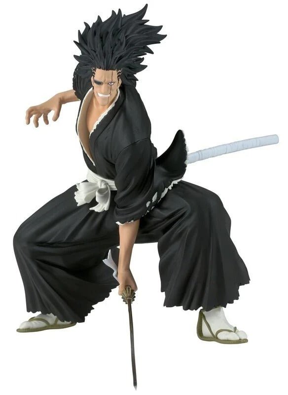 Banpresto Figura Bleach Kenpachi Zaraki Vibration Stars 13 cm - Colecionáveis - BANPRESTO